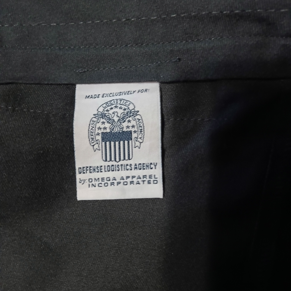 Official U.S. Navy Issued 13-Button Wool Slacks. 36 Waist 32 Inseam - Picture 10 of 11